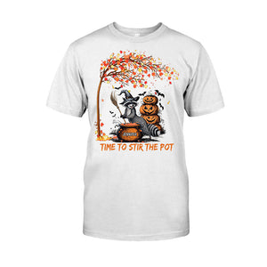 Time To Stir Witch Brew - Personalized Raccoon T-shirt And Hoodie