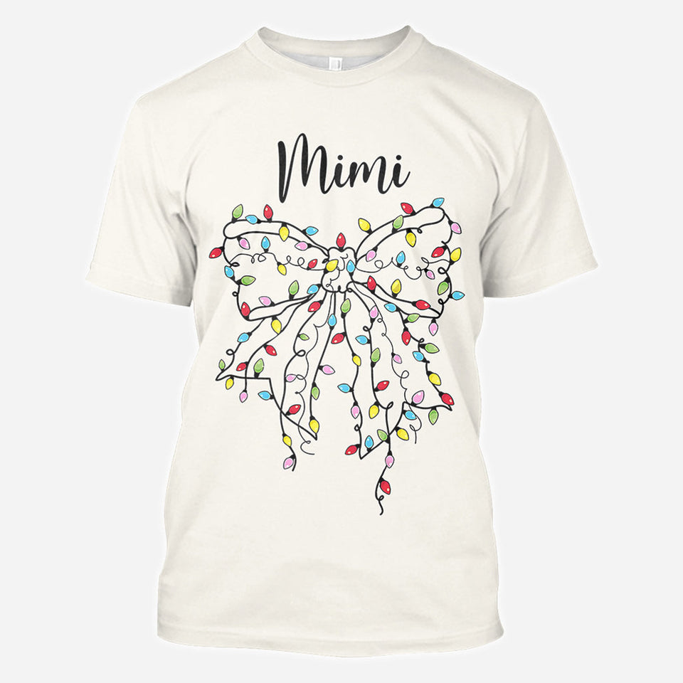 Grandma Christmas - Personalized Grandma All Over Shirt