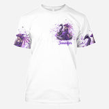 Soul Of A Witch Heart Of A Dragon - Personalized Witch All Over Shirt