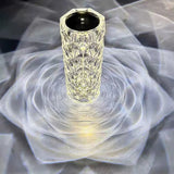 Crystal Rose Diamond Touch Lamp - Crystal Rose Diamond Touch Lamp