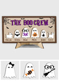 The Boo Crew - Personalized Family 2 Layered Wood Sign / Wood Plaque