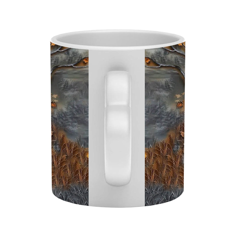 Beautiful Witch - Personalized Witch Heart Handle Mug
