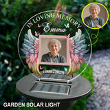 In Loving Memory - Personalized Memorial Garden Solar Light