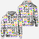 Love is Love - Personalized LGBT Support All Over Shirt
