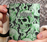 Green Skull - Personalized Skull Mug