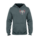 Ailes commémoratives Tes ailes étaient prêtes, mais mon cœur ne l'était pas - T-shirt et sweat à capuche commémoratifs personnalisés