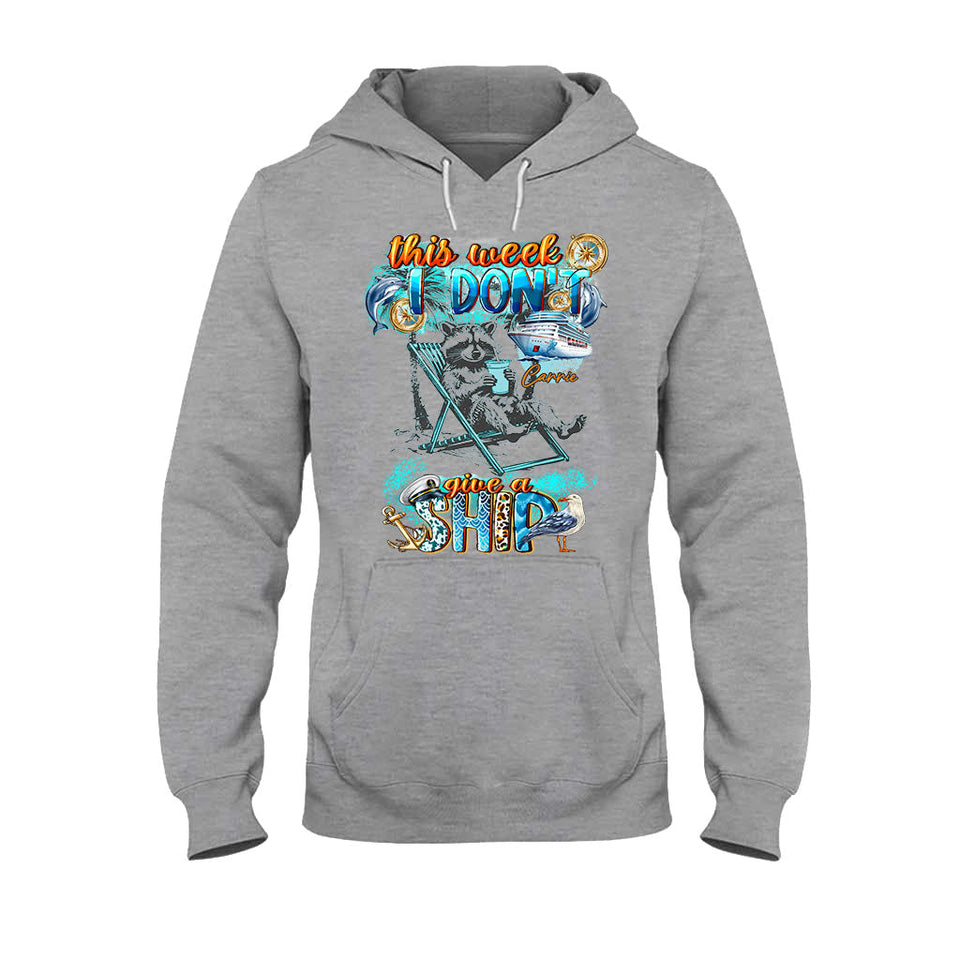 This Week I Don't Give A Ship Feral Girl Summer - Personalized Cruising T-shirt And Hoodie