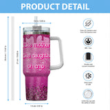 Like Mother Like Daughter - Personalized Mother Tumbler With Handle