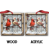 They Fly Beside Us Everyday - Personalized Memorial Ornament