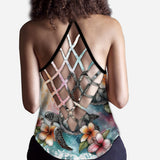Love Turtles - Personalized Turtle Cross Tank Top