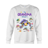 This Grandma Belongs To - Personalized Grandma T-shirt And Hoodie