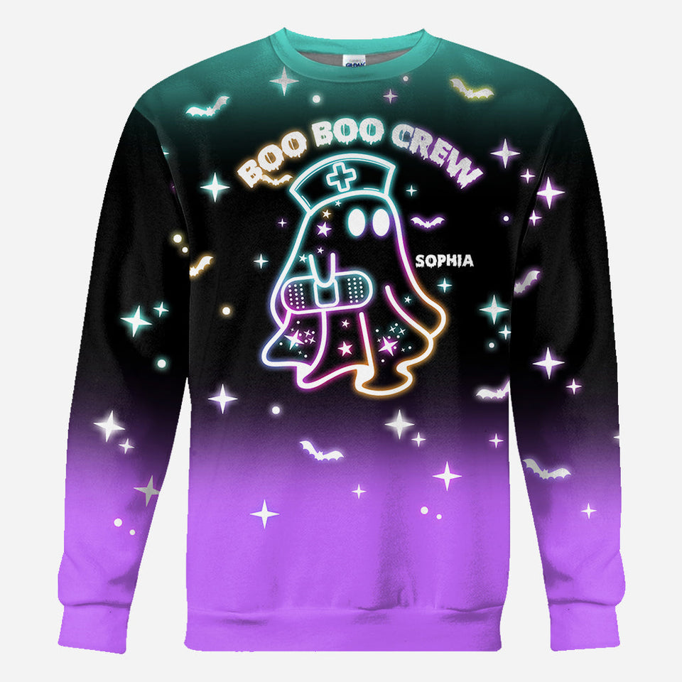 Boo Boo Crew - Personalized Nurse All Over Shirt