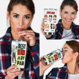 Best Dad by Par Any Title - Personalized Golf Tumbler