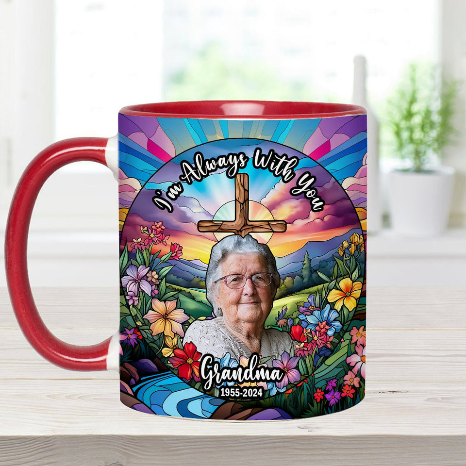 Je suis toujours avec toi - Mug commémoratif personnalisé