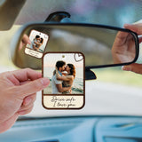 Drive Safe I Love You - Personalized Couple Rectangle Air Freshener