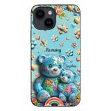 Mama Bear - Personalized Autism Awareness Phone Case