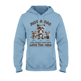 Just A Dad Who Always Came Back With The Milk - Personalized Father T-shirt And Hoodie