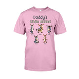 Daddy's Little Cuties - Personalized Father T-shirt And Hoodie