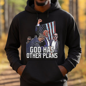 God Has Other Plan, United We Stand Shirt, Never Surrender Shirt, Fight For America T-shirt, 2024 Rally Shirt, Fight Fight Fight Shirt T-shirt & Hoodie