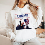 United We Stand Shirt, Never Surrender Shirt, Fight For America T-shirt, 2024 Rally Shirt, Fight Fight Fight Shirt T-shirt & Hoodie