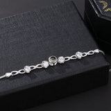 Personalized Flower Photo Projection Charm