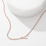 One Letter - Personalized S925 Silver/14k Gold Letter Necklace