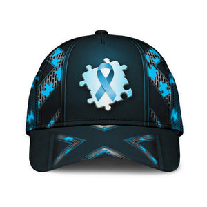 Sensibilisation à l'autisme Bleu - Casquette classique de sensibilisation à l'autisme 0921