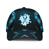 Sensibilisation à l'autisme Bleu - Casquette classique de sensibilisation à l'autisme 0921