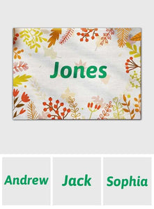 Name Custom - Cooking gift for her, mom, wife - Personalized Placemat