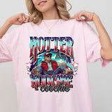 Viral Trump Shirt, Hotter Than A Hoochie Coochie Shirt, Donald Trump Summer Vibe, Trump 2024 Tee, 2024 Election Shirt, America Shirt T-shirt & Hoodie