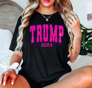 Trump 2024 Viral T-Shirt, Trump Shirt, Trump T-Shirt, Maga Shirt, Trump Girl Shirt, Republican Shirt, Pink Trump Shirt, Donald Trump Shirts Gifts T-shirt & Hoodie