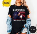 Comfort Colors Stand With Trmp Shirt, Trmp Rally Shirt, Trmp Attack, Never Surrender, Trmp 2024, Trmp Flght Flght Flght Shirt, Crewneck T-shirt & Hoodie