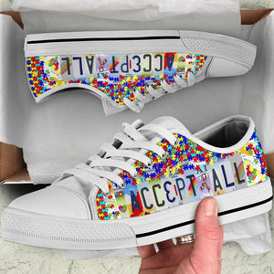 Sensibilisation à l'autisme - Chaussures basses pour la sensibilisation à l'autisme 0921