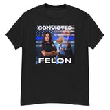 Convicted Felon Trump Shirt, Kamala Harris 45 President Felon 43 Counts Funny Meme T-shirt T-shirt & Hoodie