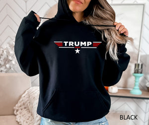 Trump 2024 Hoodie, Donald Trump, Trump Sweatshirt, Trump Hoodie, Donald Trump 2024, Trump Wanted For President 2024, Trump Back Again T-shirt & Hoodie