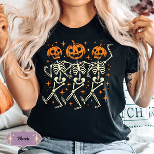 Pumpkin Skeleton Halloween Halloween T-shirt & Hoodie 0924