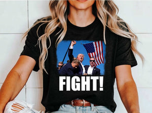 Trump Fight T-shirt & Hoodie 0924