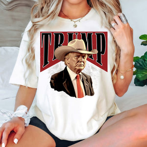 Cowboy Trump T-shirt & Hoodie 0924