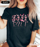 Dancing Skeletons Breast Cancer Shirt Breast Cancer Awareness T-shirt & Hoodie 0924
