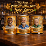 Beer Lovers - Personalized Beer Beer Stein