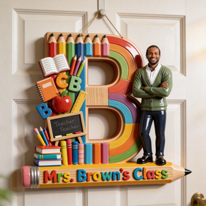 Teacher Gift Idea - Personalized Teacher Acrylic Sign