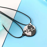 Matching Cat - Personalized Couple Matching Cat Necklace