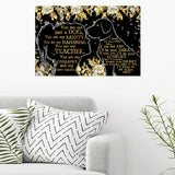 You're Not Just A Dog Faux Glitter Pattern Print Poster