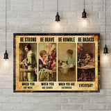 Be Strong - Sewing Poster