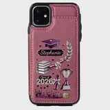 Graduation Gift - Personalized Graduation Wallet Phone Case