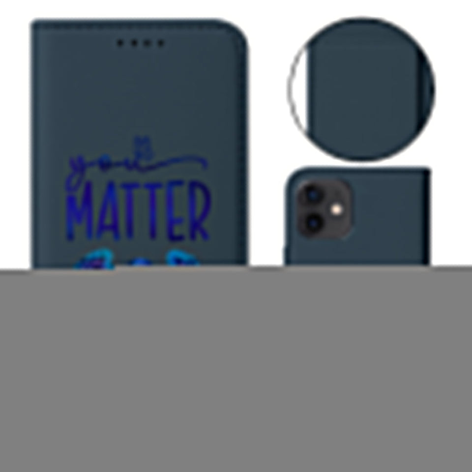 You Matter - Personalized Suicide Prevention Wallet Phone Case With Strap