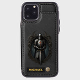 Knight Of God - Personalized Christian Wallet Phone Case
