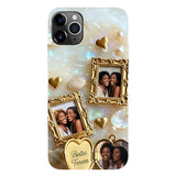 Our Memories - Personalized Bestie Clear Phone Case