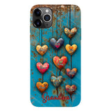 Grandma's Mom's Sweethearts - Personalized Grandma Full Print Phone Case