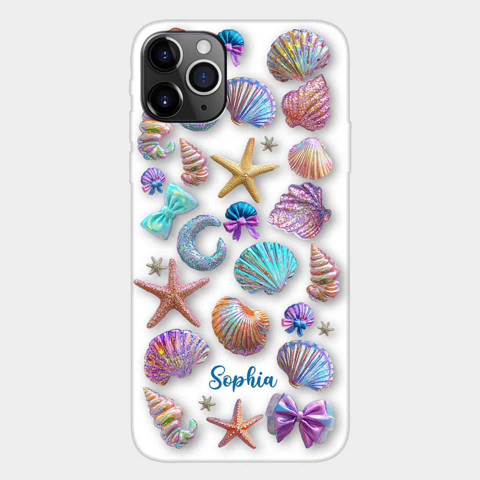 Salty Lil' Beach - Personalized Sea Lover Full Print Phone Case